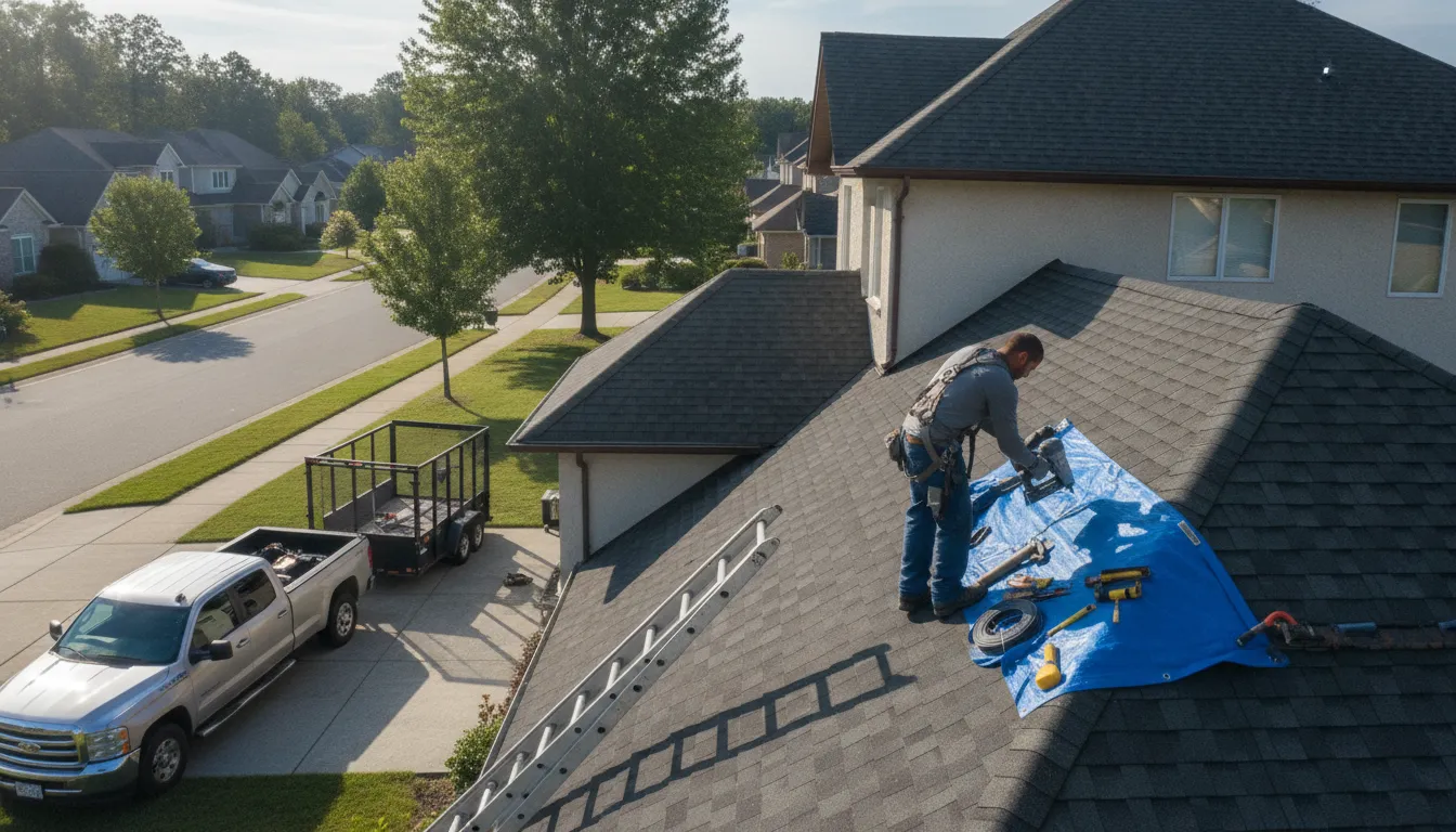 Roofing in Evansville